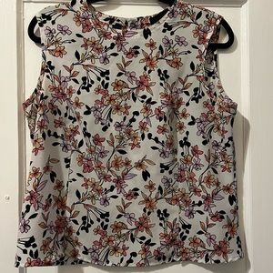 Floral Tank Blouse